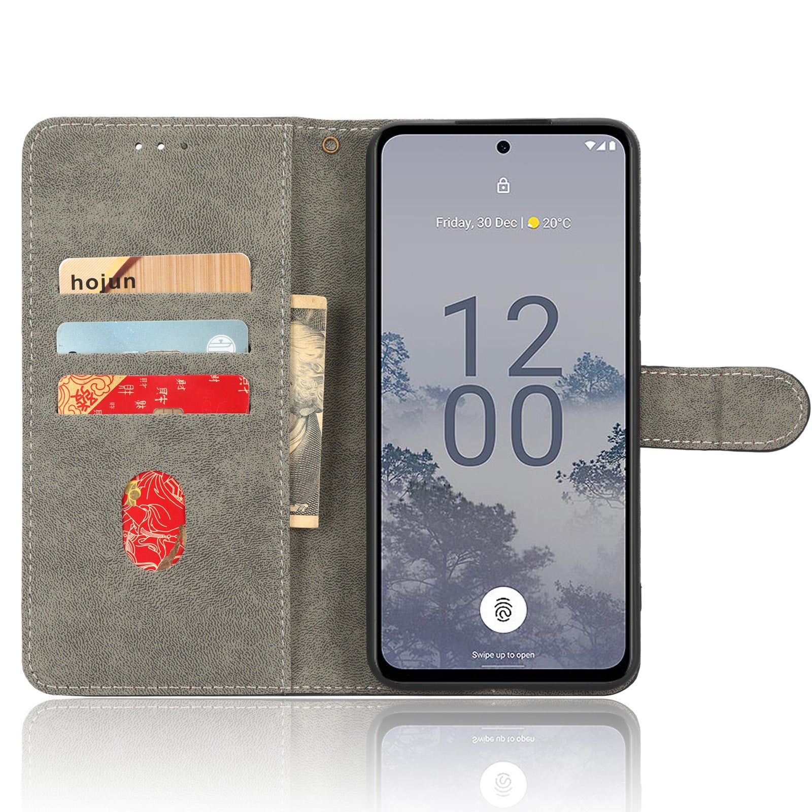 Pro Nokia X30 5G magnetická spona PU kožený kryt telefonu s blokováním RFID Pouzdro na telefon odolné proti poškrábání se stojánkem na peněženku Pro Nokia X30 5G magnetická spona PU kožený kryt telefonu s blokováním RFID Pouzdro na telefon odolné proti poškrábání se stojánkem na peněženku